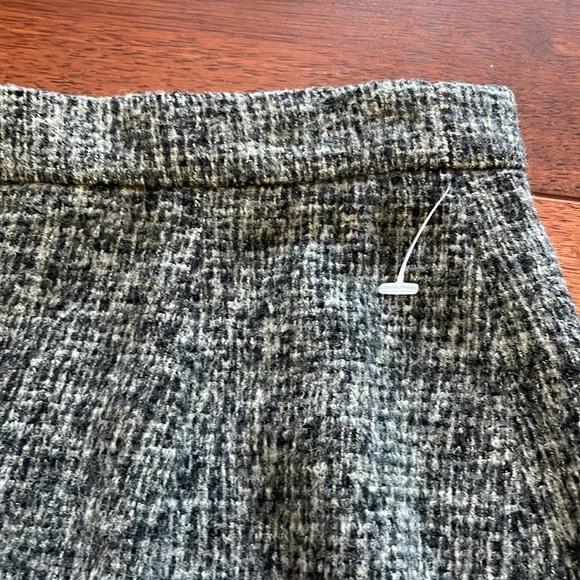 MaxMara Wool Grey Tweed Pattern Fitted Pencil Skirt 6 - Picture 3 of 7